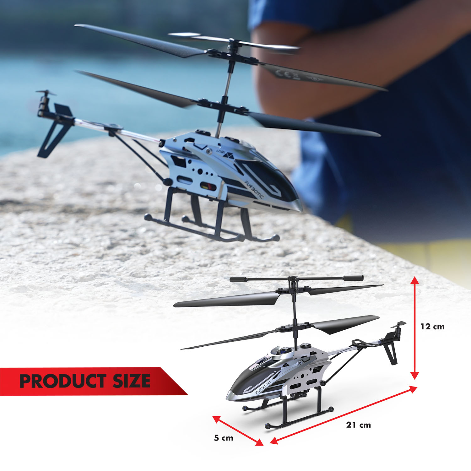 Silverit FlyBotic Sky Aurora Helikopter 84568