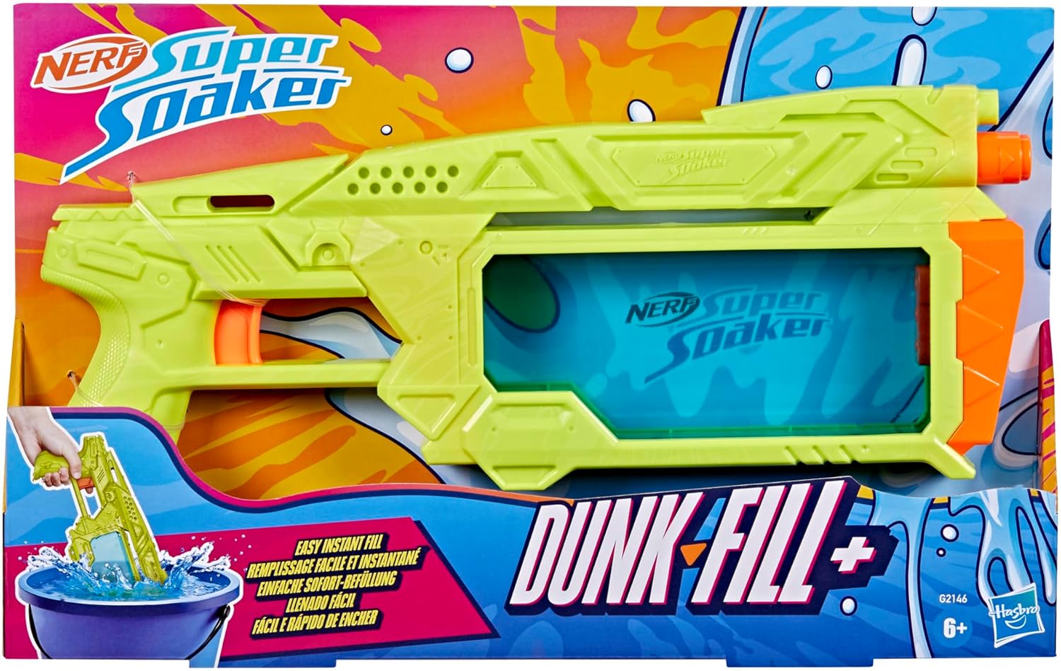 Nerf Super Soaker Dunk-Fill+ Su Tabancası G2146