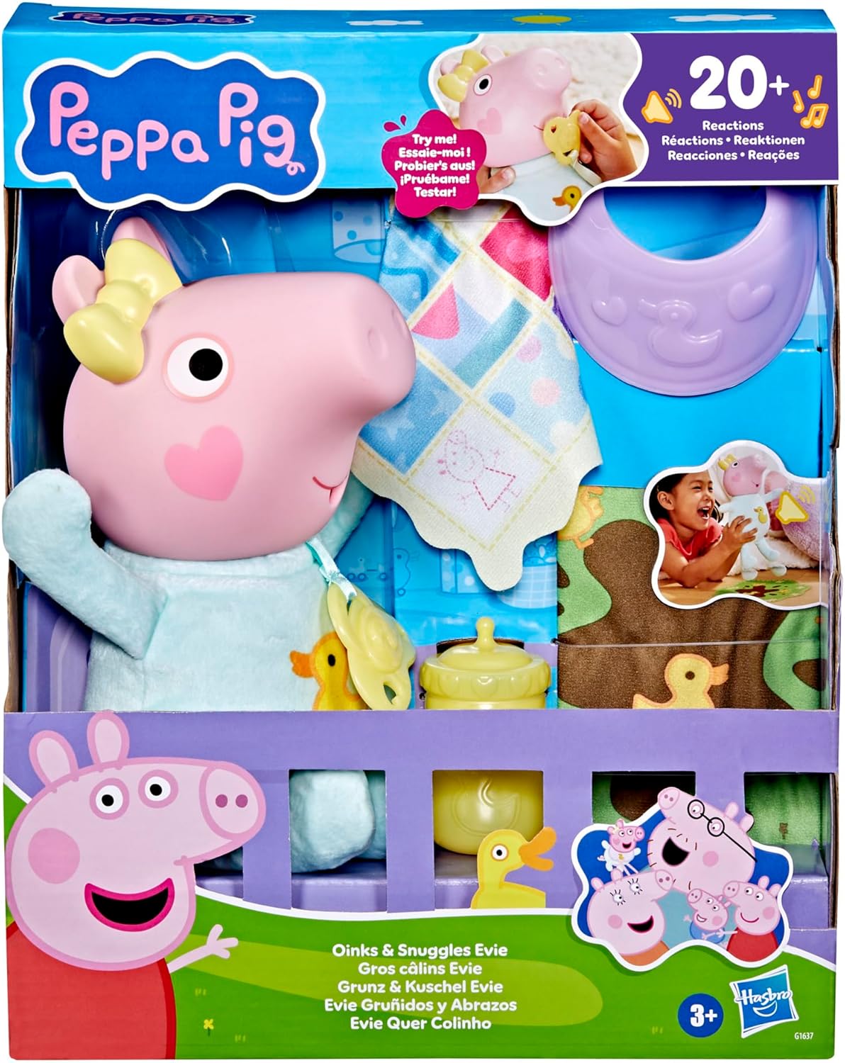 Peppa Pig Evie İnteraktif Oyuncak Bebek G1637