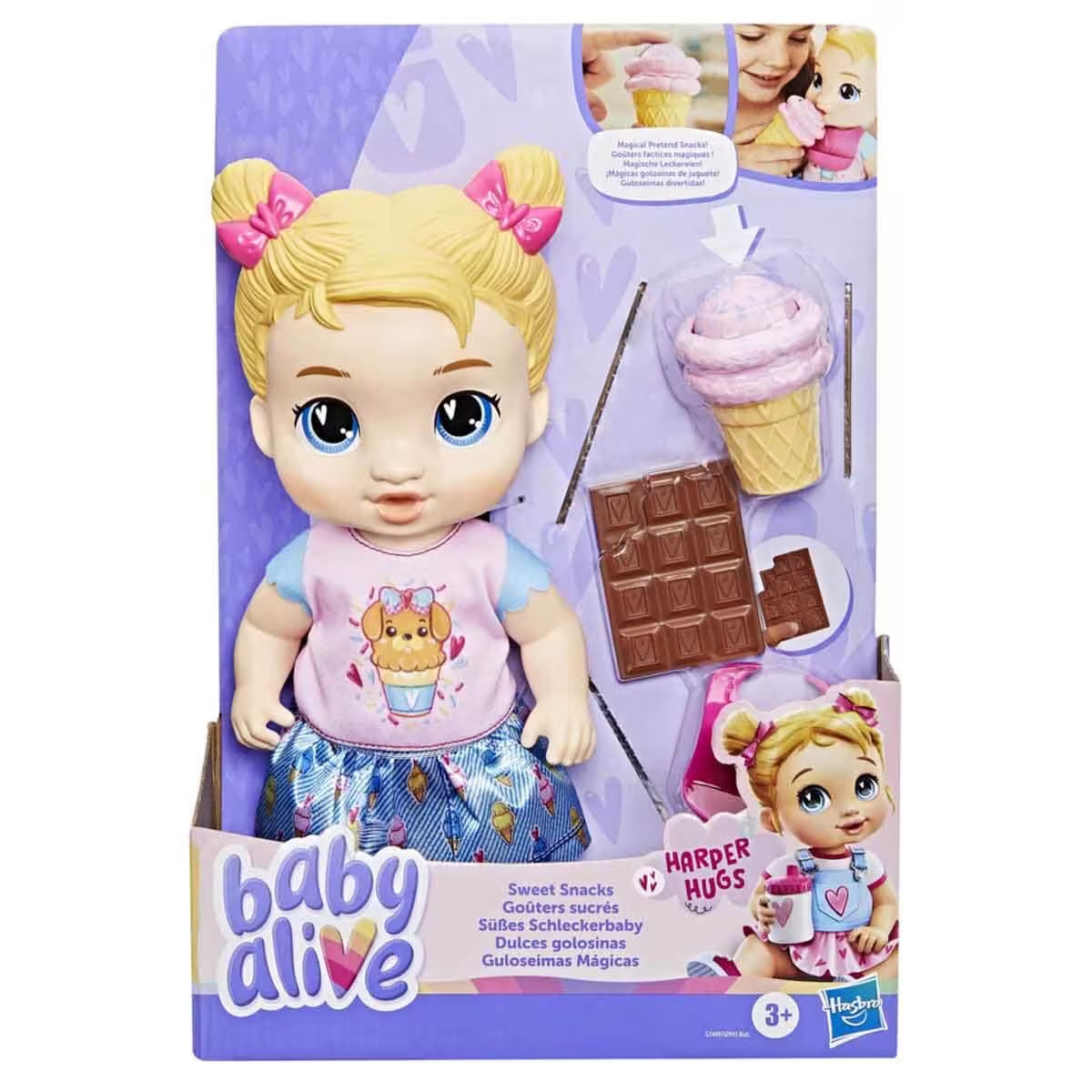 Baby Alive Tatlı Atıştırmalıklar Bebeği G1449