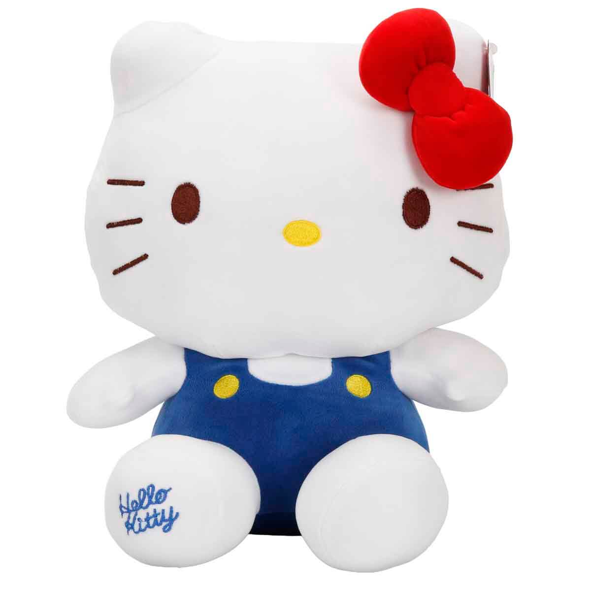 Hello Kitty Mavi Tulumlu Peluş 35 cm S00006116