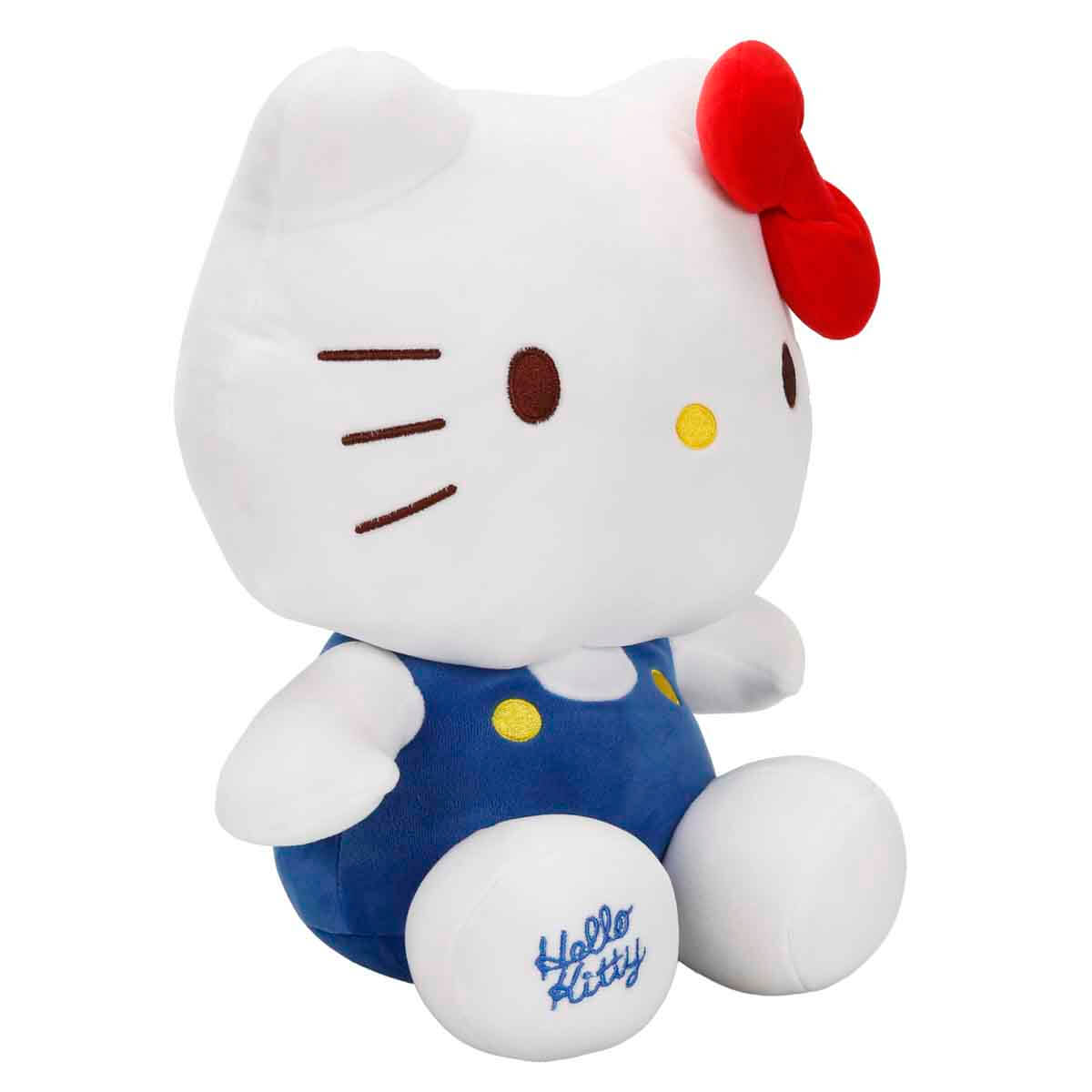 Hello Kitty Mavi Tulumlu Peluş 35 cm S00006116
