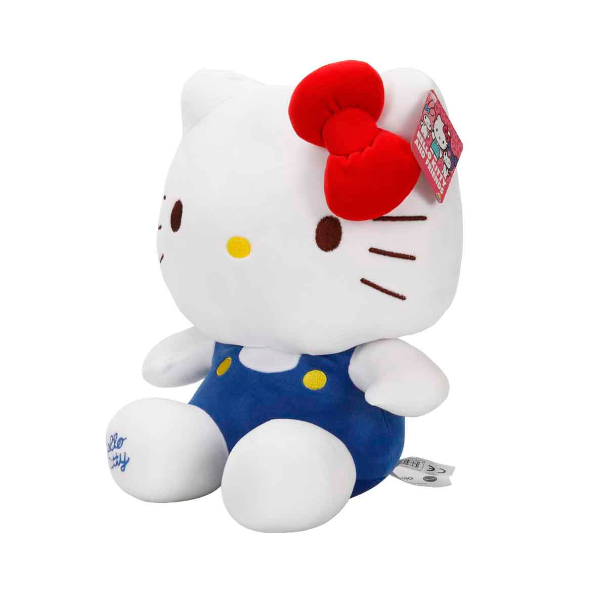 Hello Kitty Mavi Tulumlu Peluş 35 cm S00006116