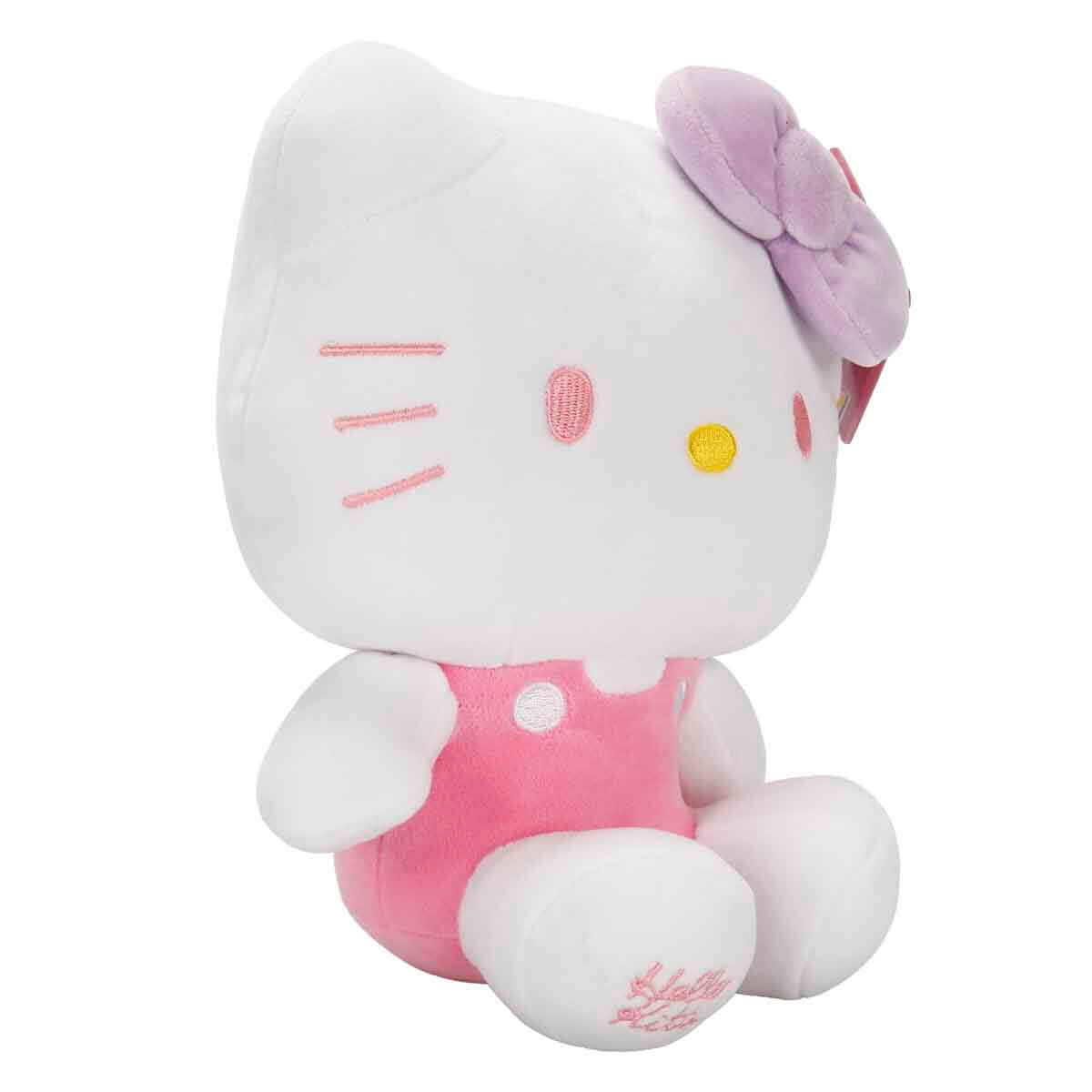 Hello Kitty Pembe Tulumlu Peluş 22 cm
