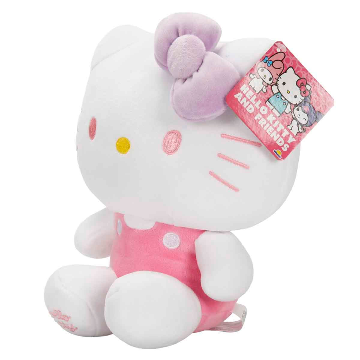 Hello Kitty Pembe Tulumlu Peluş 22 cm