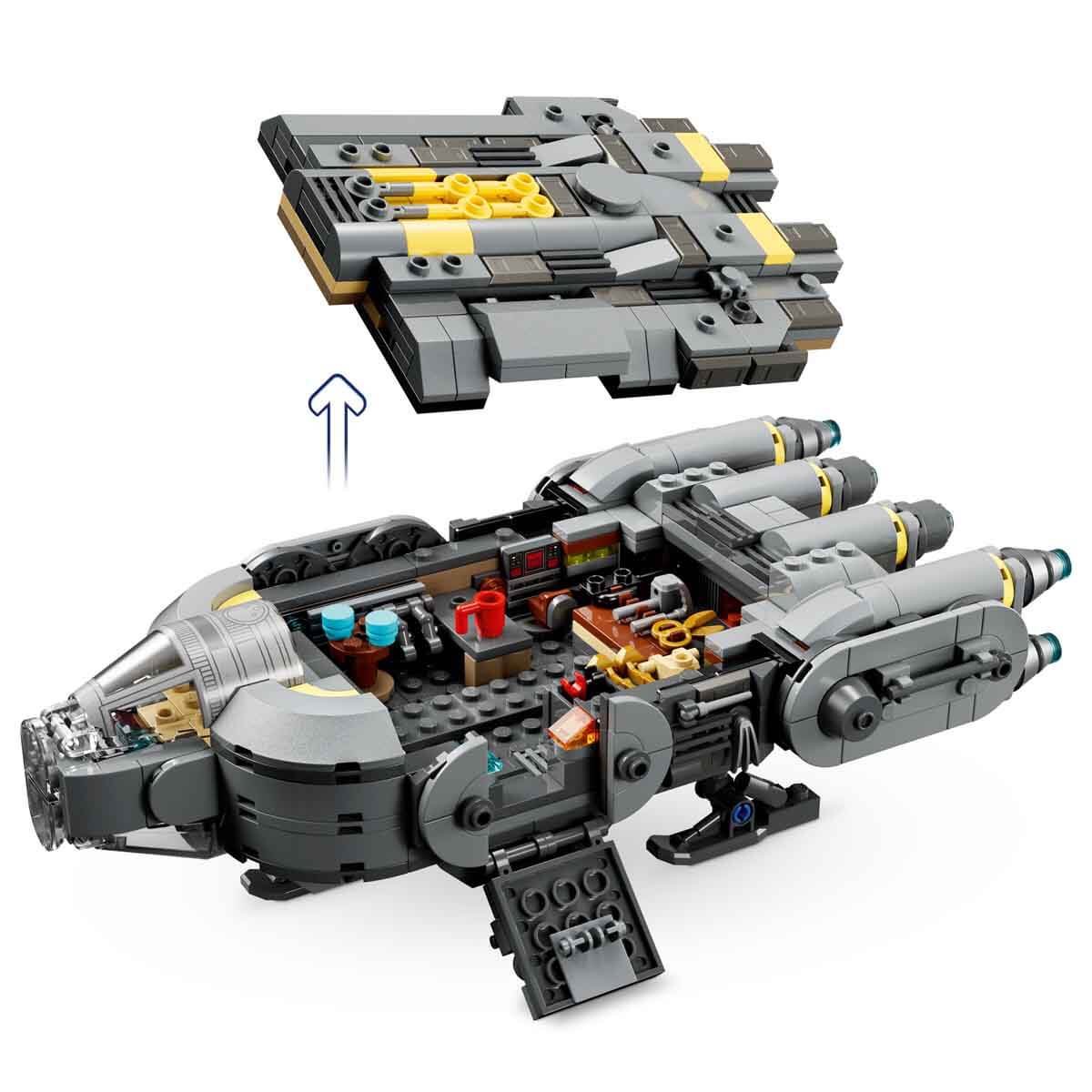 LEGO SW Mandalorian ve Grogu Anzellan Starship’i 75445