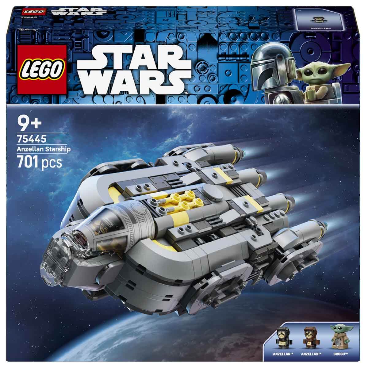 LEGO SW Mandalorian ve Grogu Anzellan Starship’i 75445