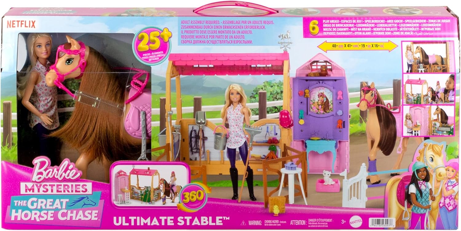 Barbie Ultimate Ahır Oyun Seti HXJ44
