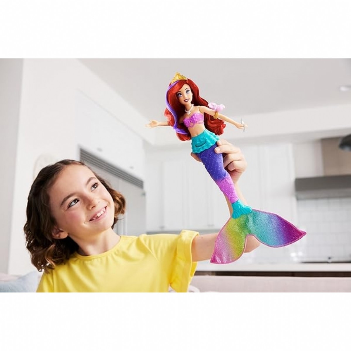Yüzen ve Renk Değiştiren Ariel Bebek HPD43