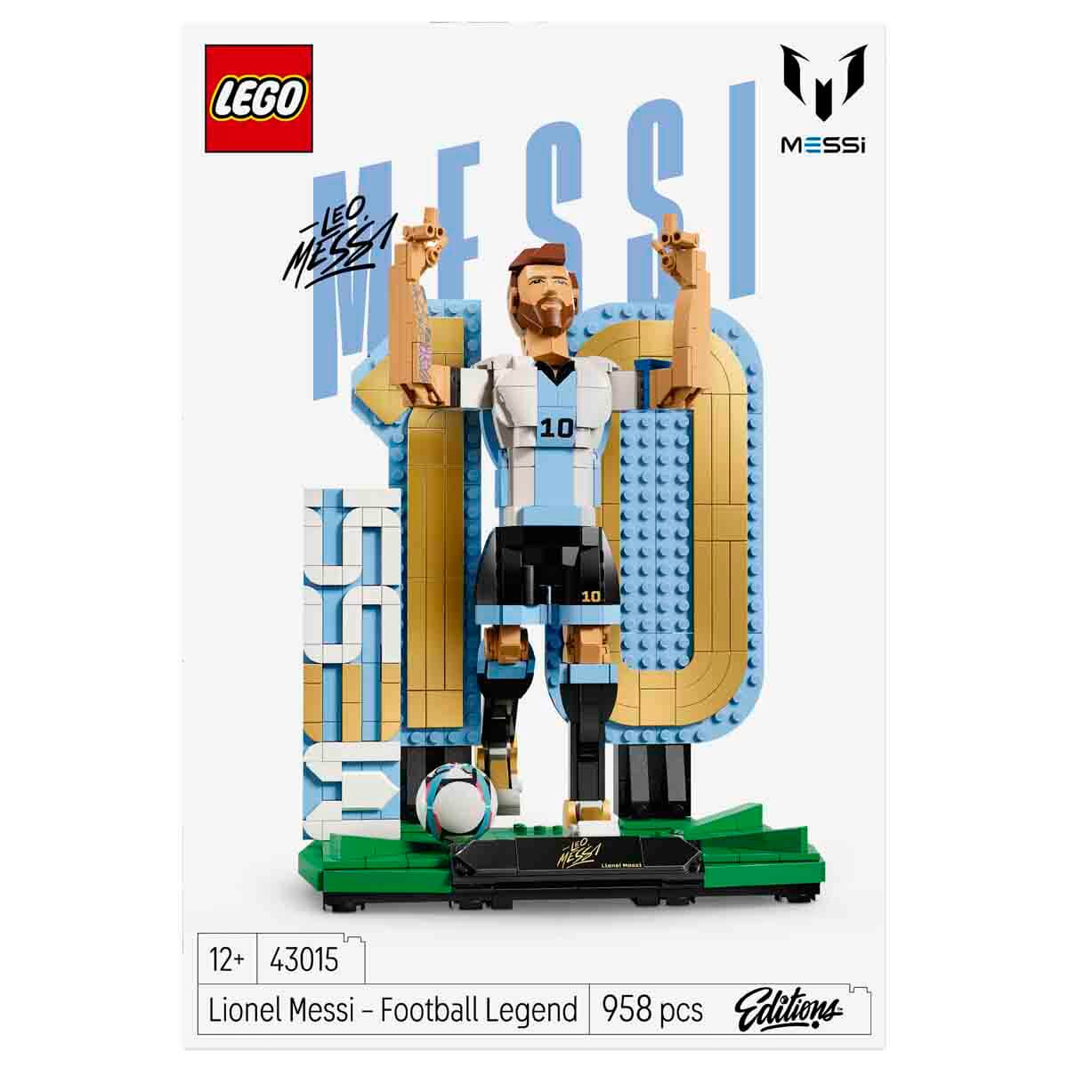 LEGO Editions Lionel Messi – Futbol Efsanesi 43015