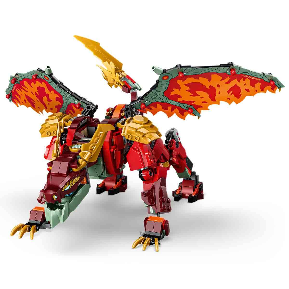 LEGO NINJAGO Wyldfyre'ın Dönüşen Ejderha Robotu 71868