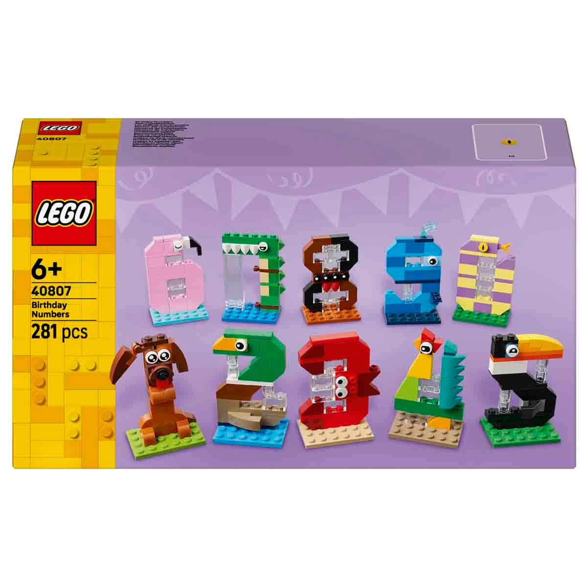 LEGO Doğum Günü Rakamları 40807