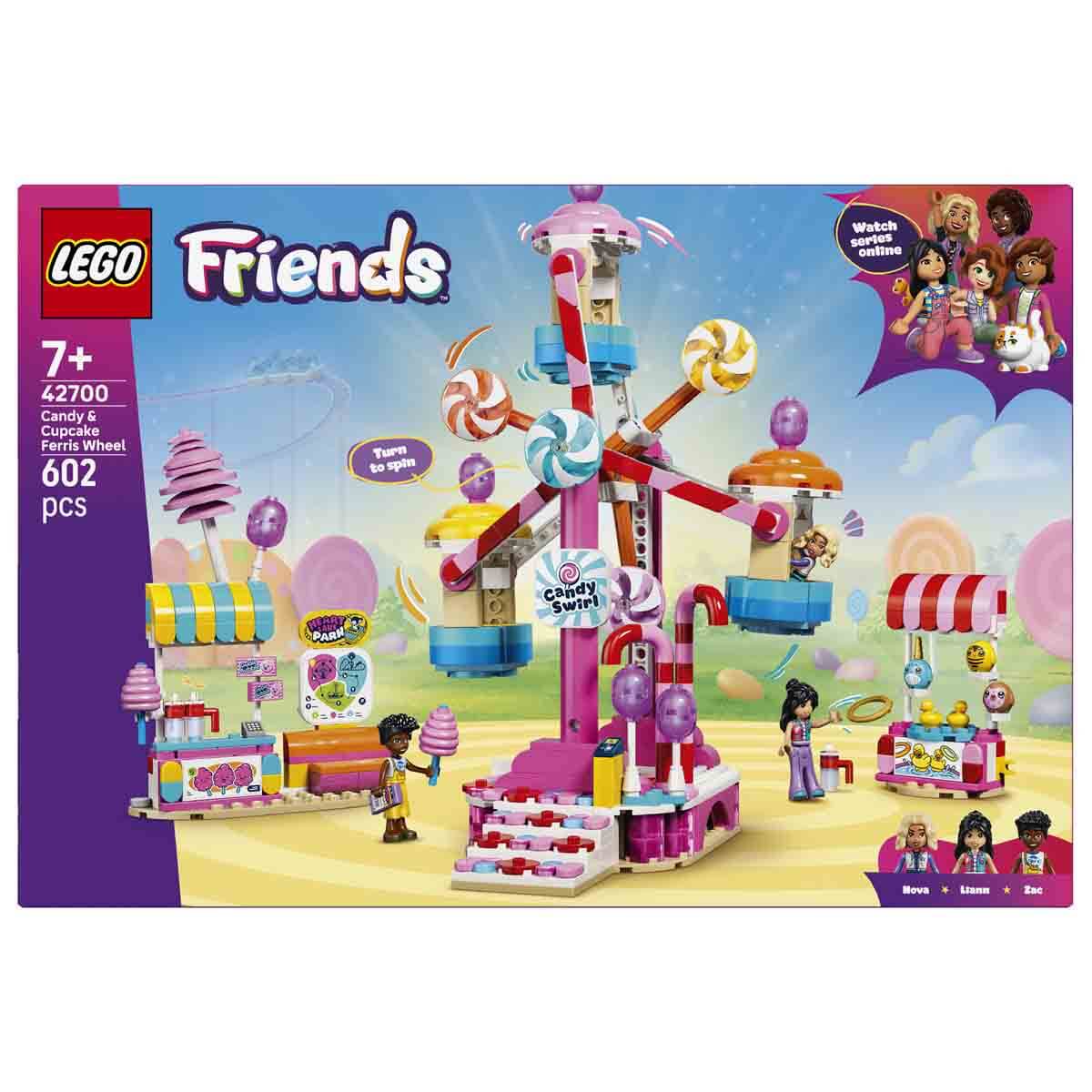 LEGO Friends Şeker ve Kapkek Dönme Dolabı 42700