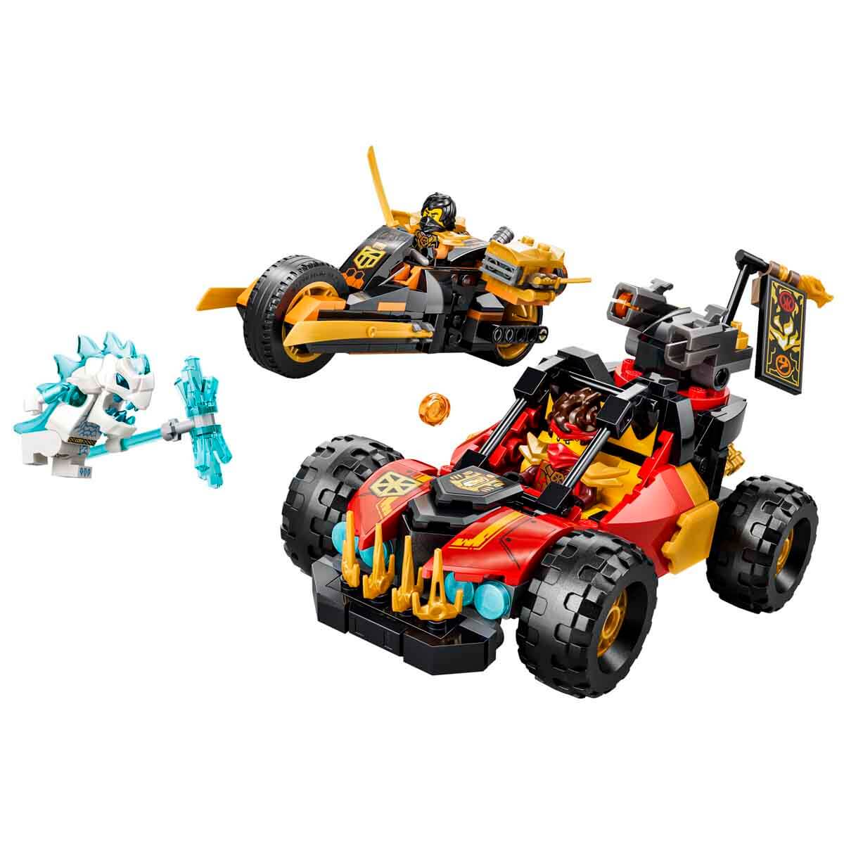 LEGO NINJAGO Kai ve Cole’un Birleşen Araçları 71864