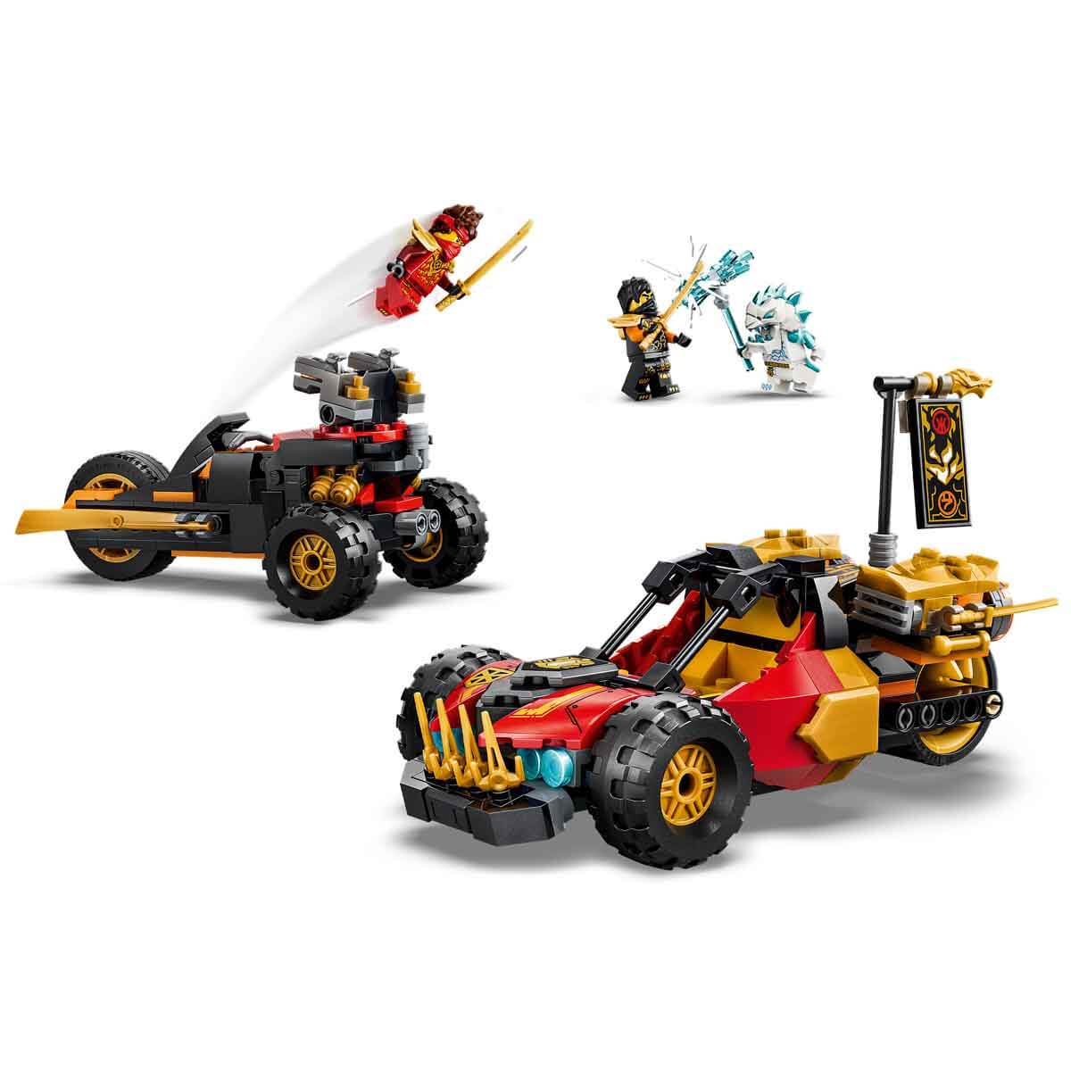 LEGO NINJAGO Kai ve Cole’un Birleşen Araçları 71864