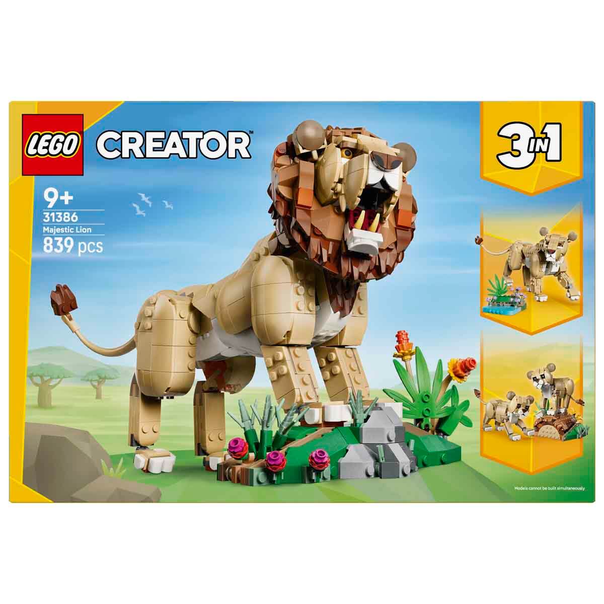 Lego Creator Görkemli Aslan 31386