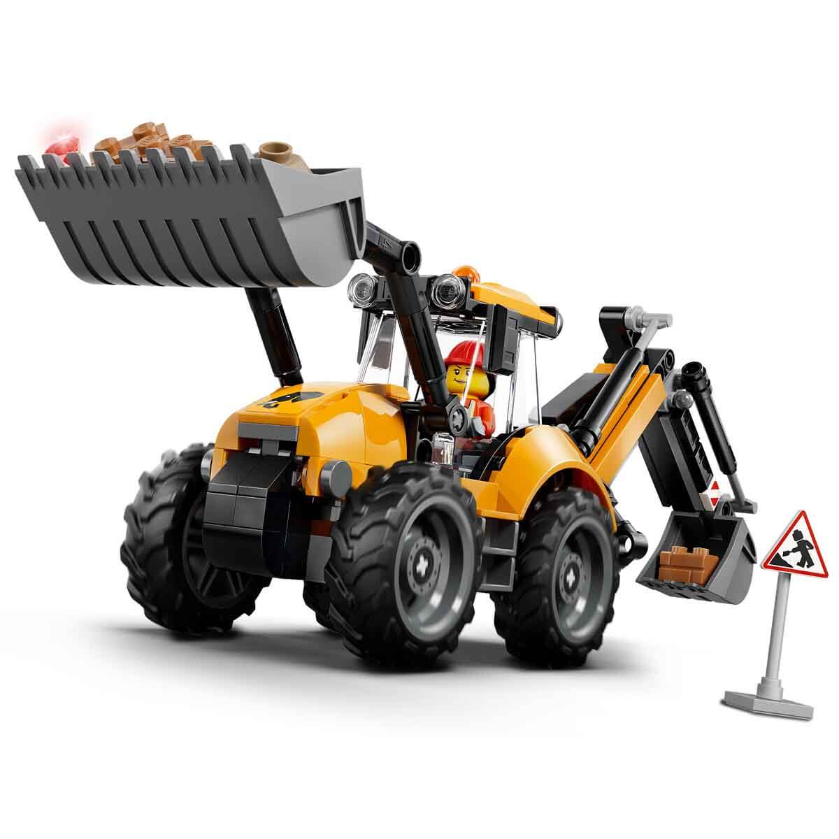 LEGO City Sarı Kazıcı Yükleyici 60480