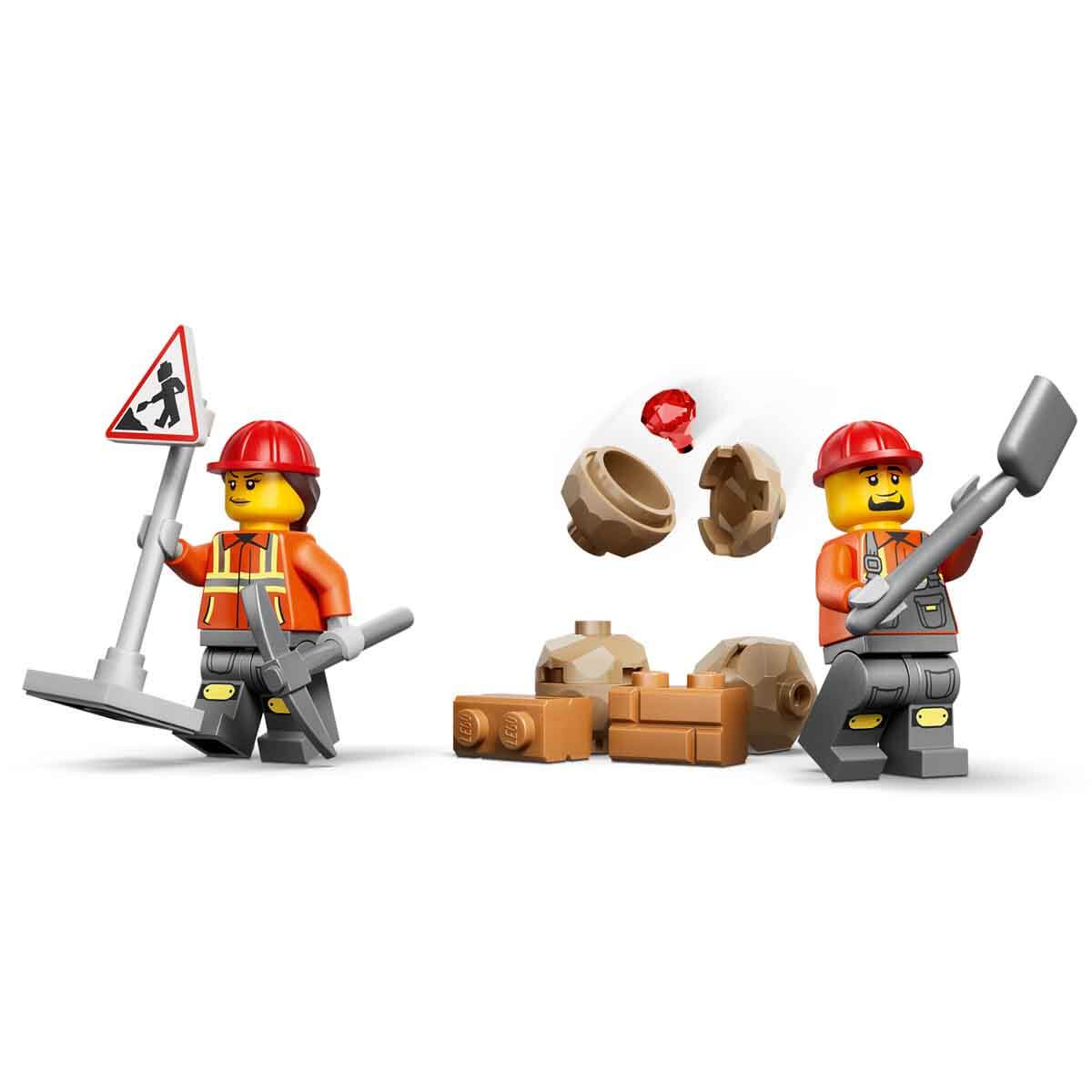 LEGO City Sarı Kazıcı Yükleyici 60480