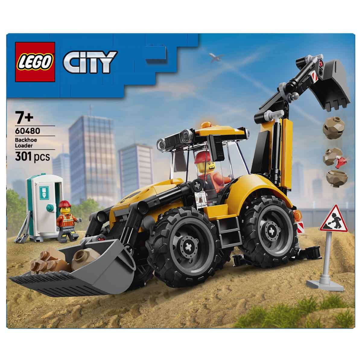 LEGO City Sarı Kazıcı Yükleyici 60480