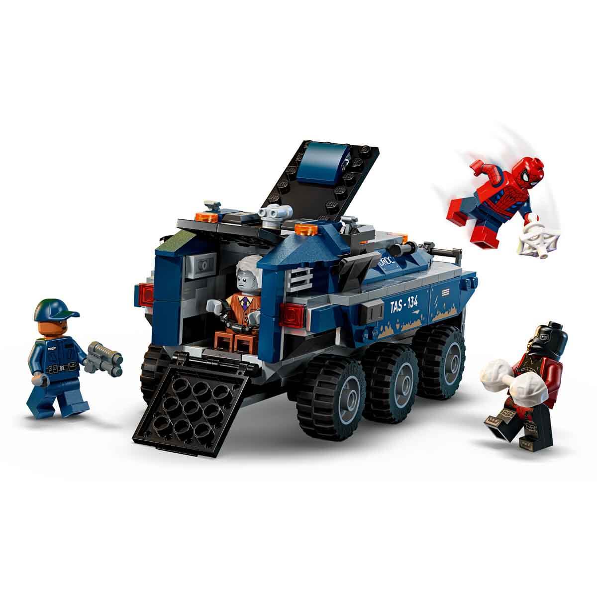 LEGO Marvel Örümcek Adam Hapishane Nakliye Aracı Takibi 76349