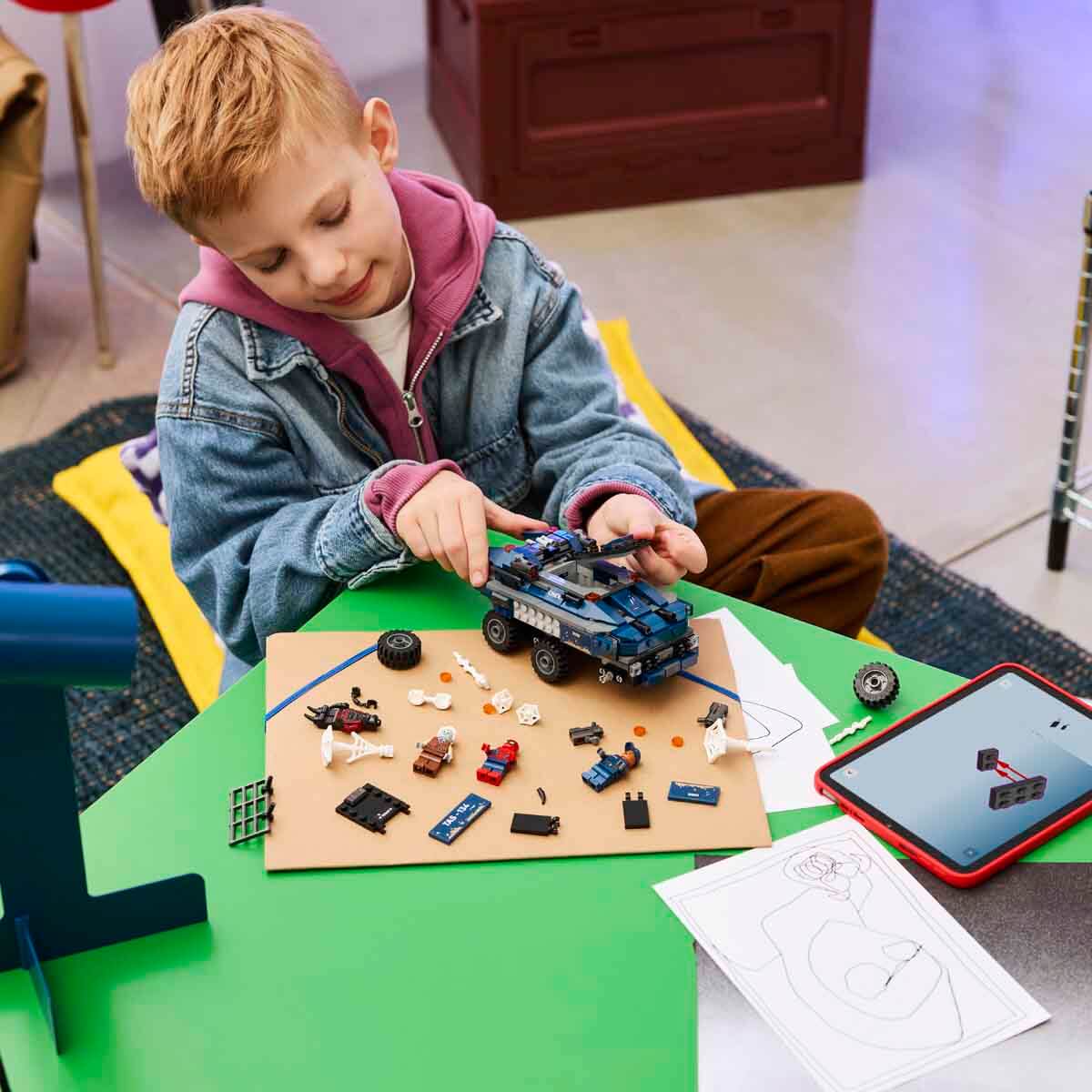 LEGO Marvel Örümcek Adam Hapishane Nakliye Aracı Takibi 76349