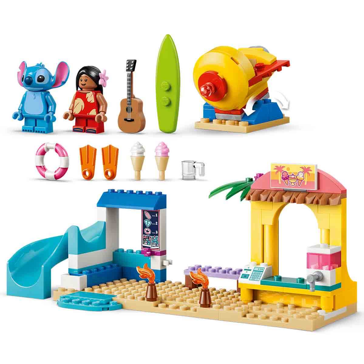 LEGO Disney Lilo ve Stitch ile Plaj Eğlencesi 43280