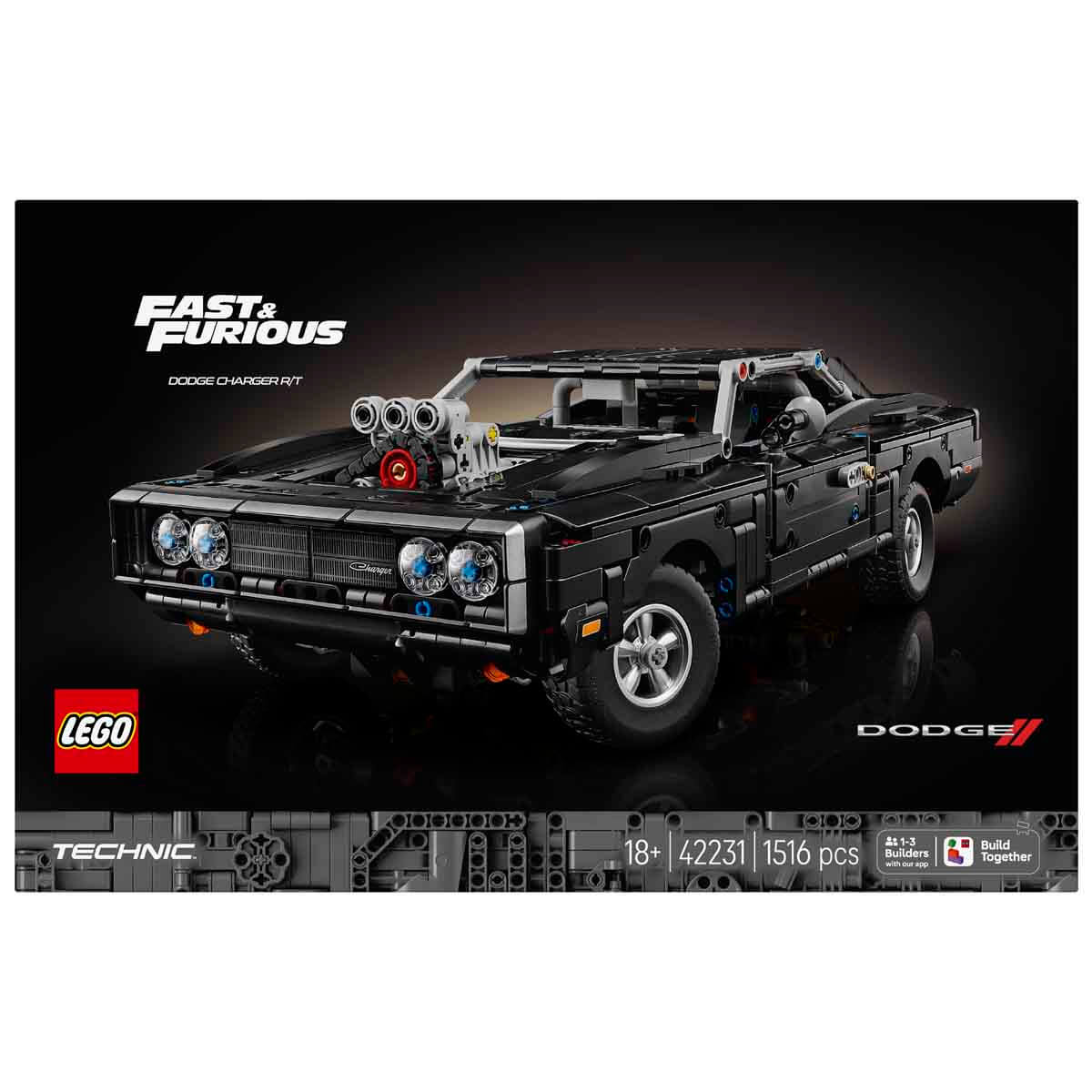 LEGO Technic Fast and Furious Dodge Charger R/T 42231