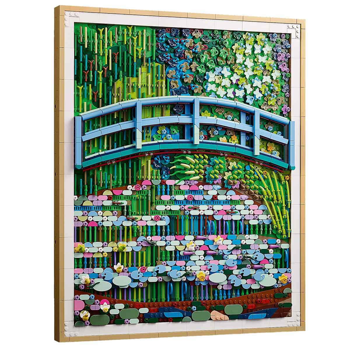 LEGO Art Claude Monet – Nilüfer Gölü Üzerinde Köprü 31220