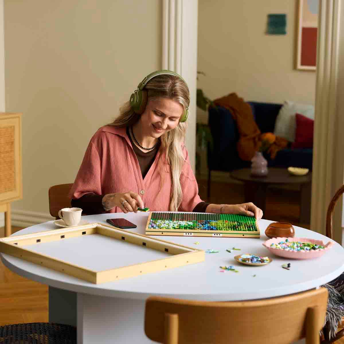 LEGO Art Claude Monet – Nilüfer Gölü Üzerinde Köprü 31220