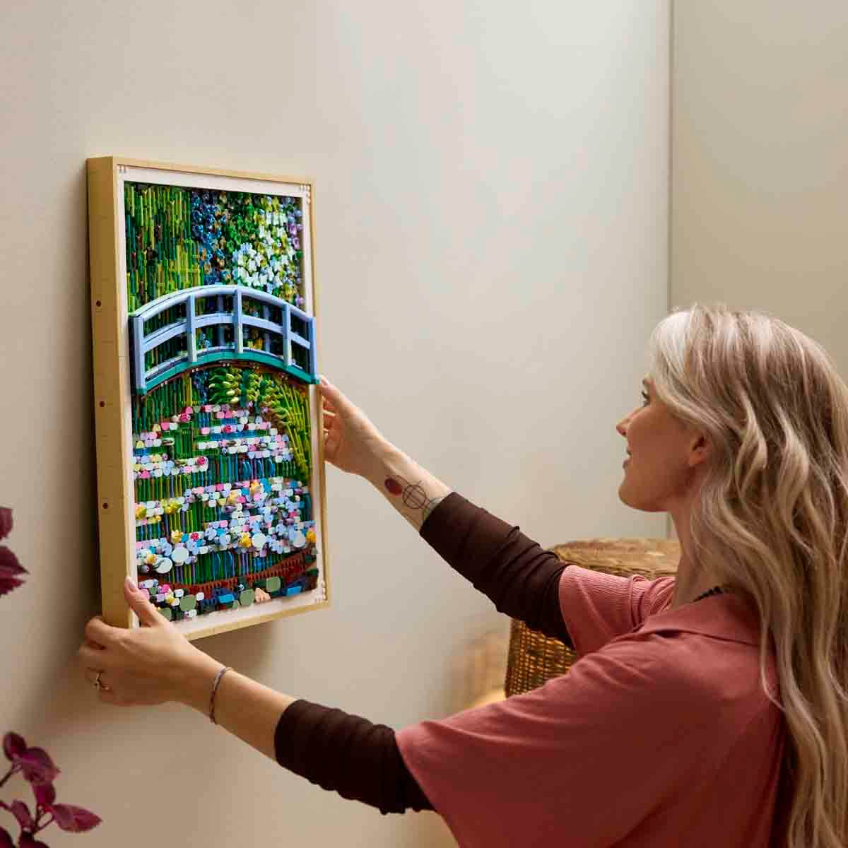 LEGO Art Claude Monet – Nilüfer Gölü Üzerinde Köprü 31220
