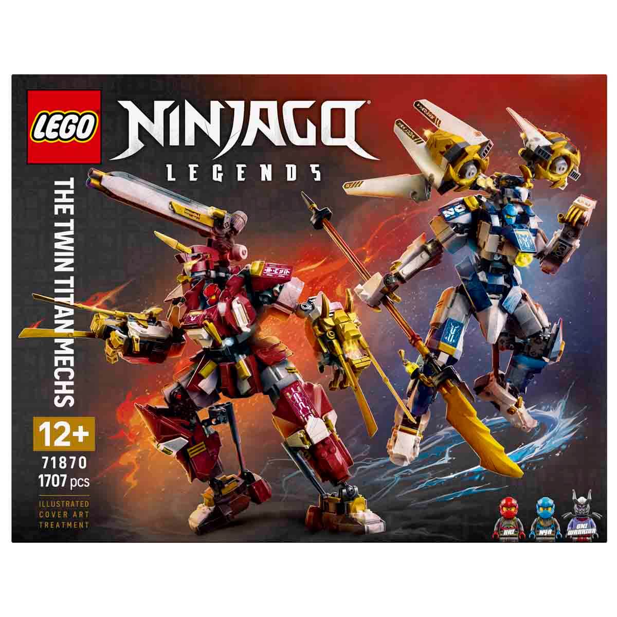 LEGO NINJAGO İkiz Titan Robotları 71870