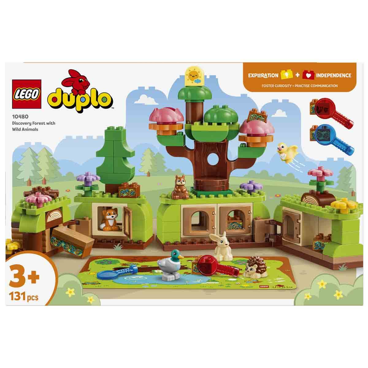 LEGO DUPLO Vahşi Hayvanlarla Keşif Ormanı 10480