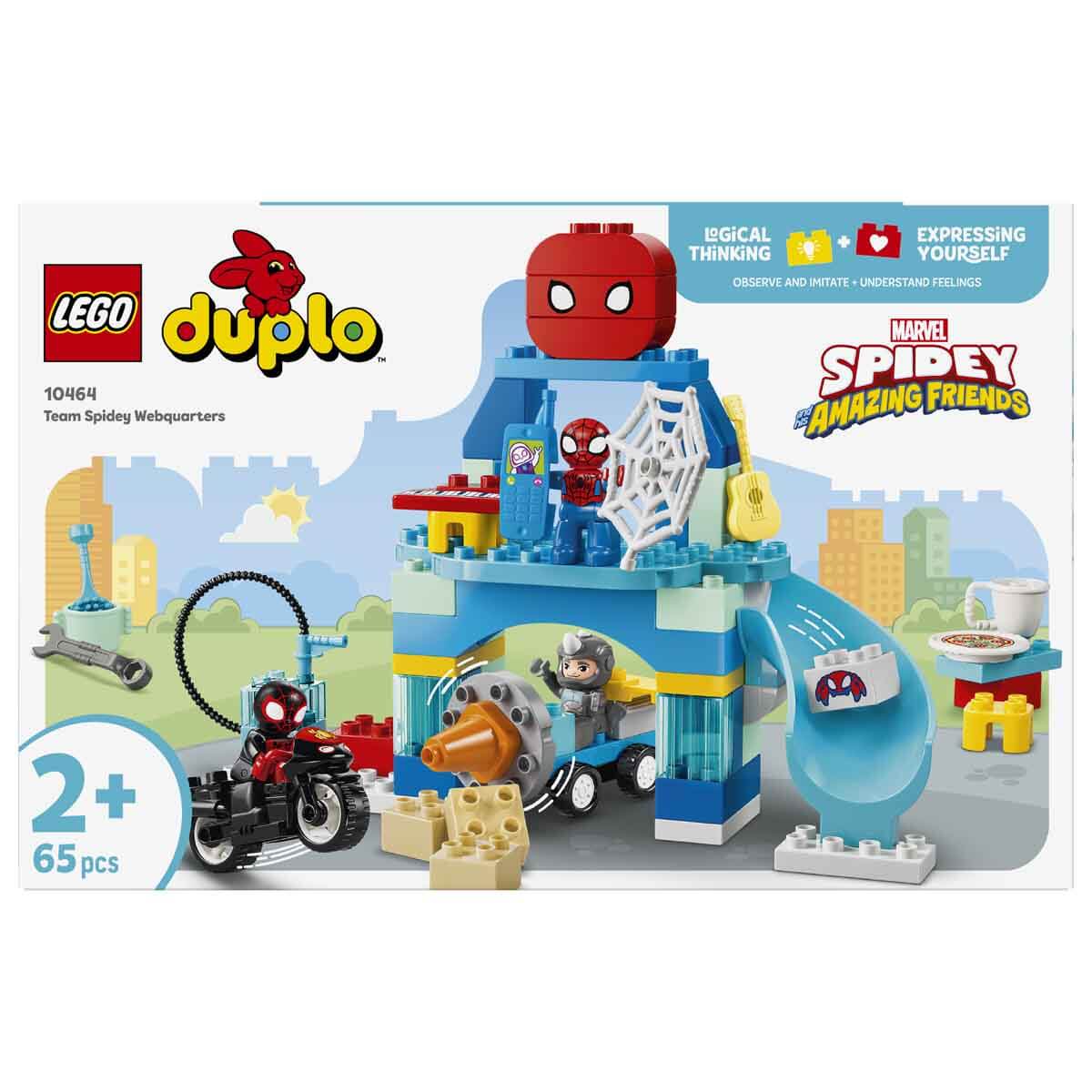 LEGO DUPLO Marvel Spidey Takımı Karargahı 10464