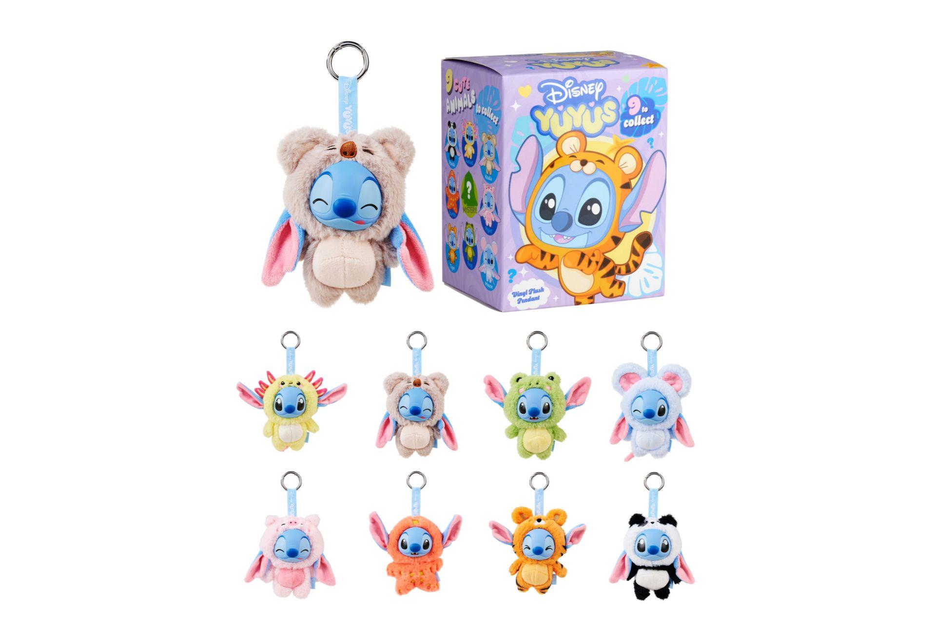 Disney Yuyus Stitch Anahtarlık Sürpriz Kutu 12 cm 4006