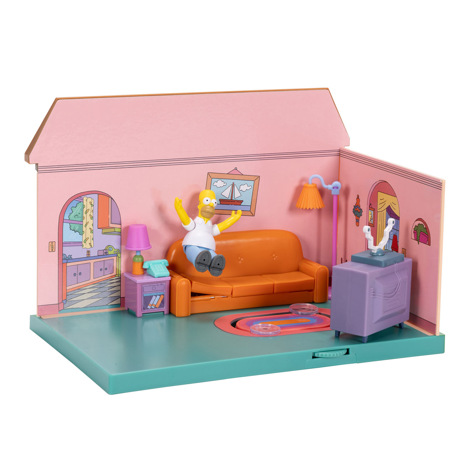 The Simpsons Oturma Odası Figür ve Oyun Seti 17556