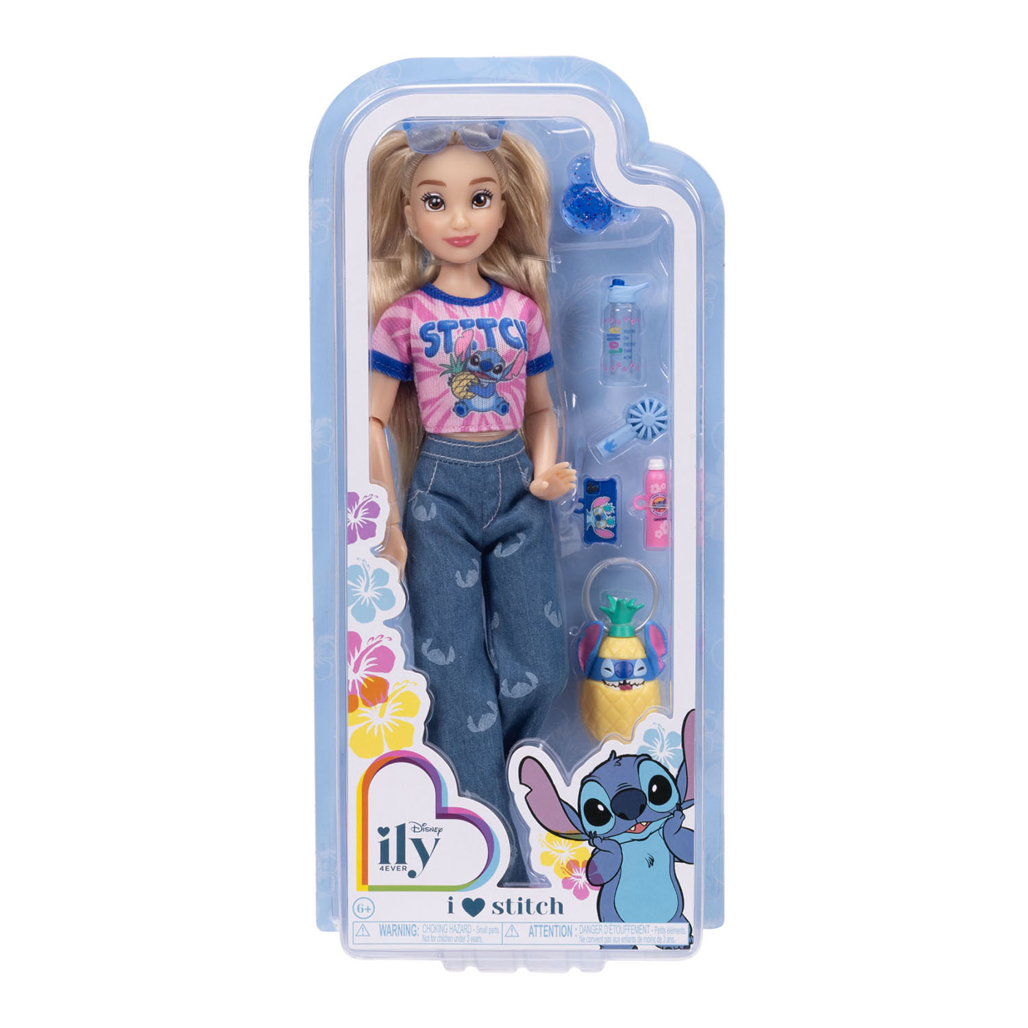 Disney ily 4Ever Stitch Temalı Bebek ve Aksesuarları 24126