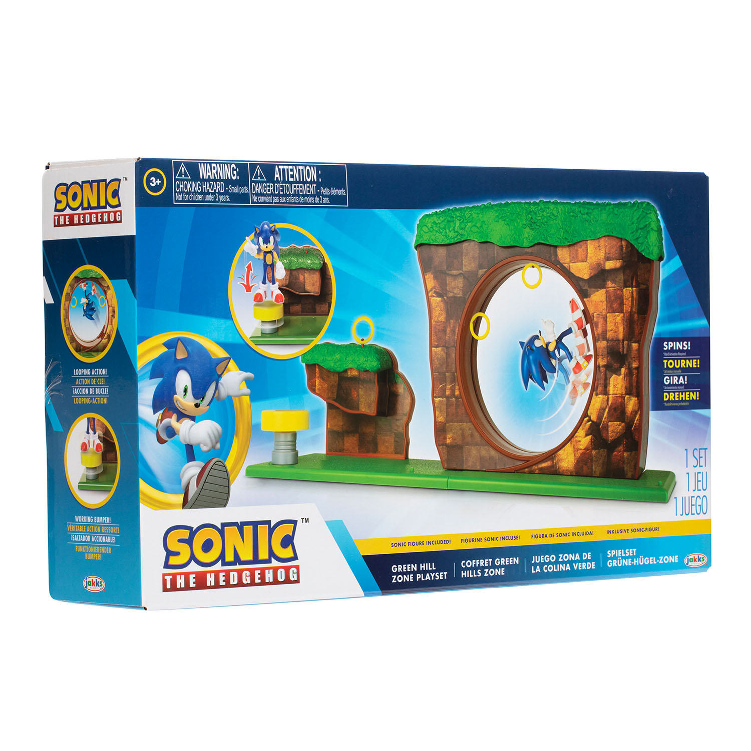 Sonic Hill Zone Figür ve Oyun Seti 40393