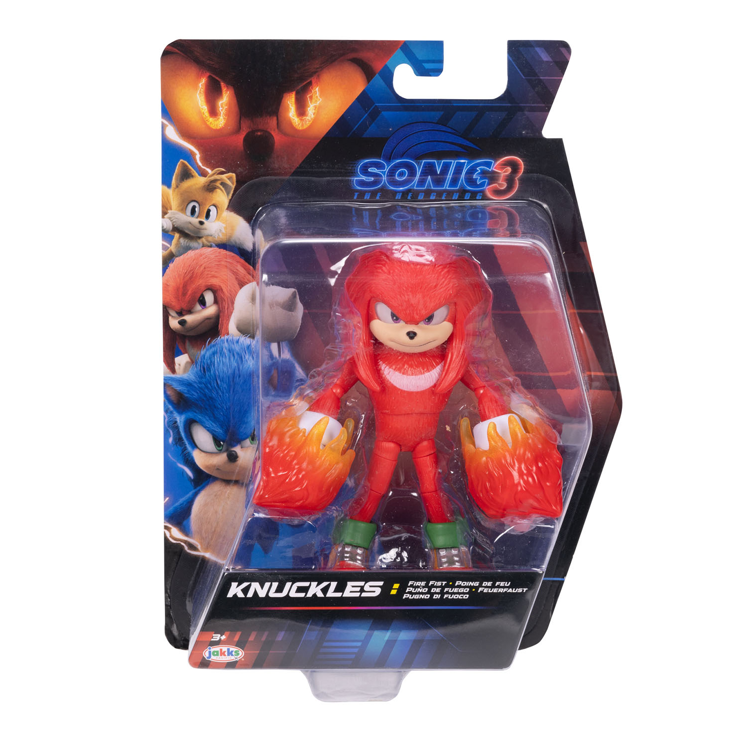 Sonic 3 Movie Knuckles Figür 13 cm 43020