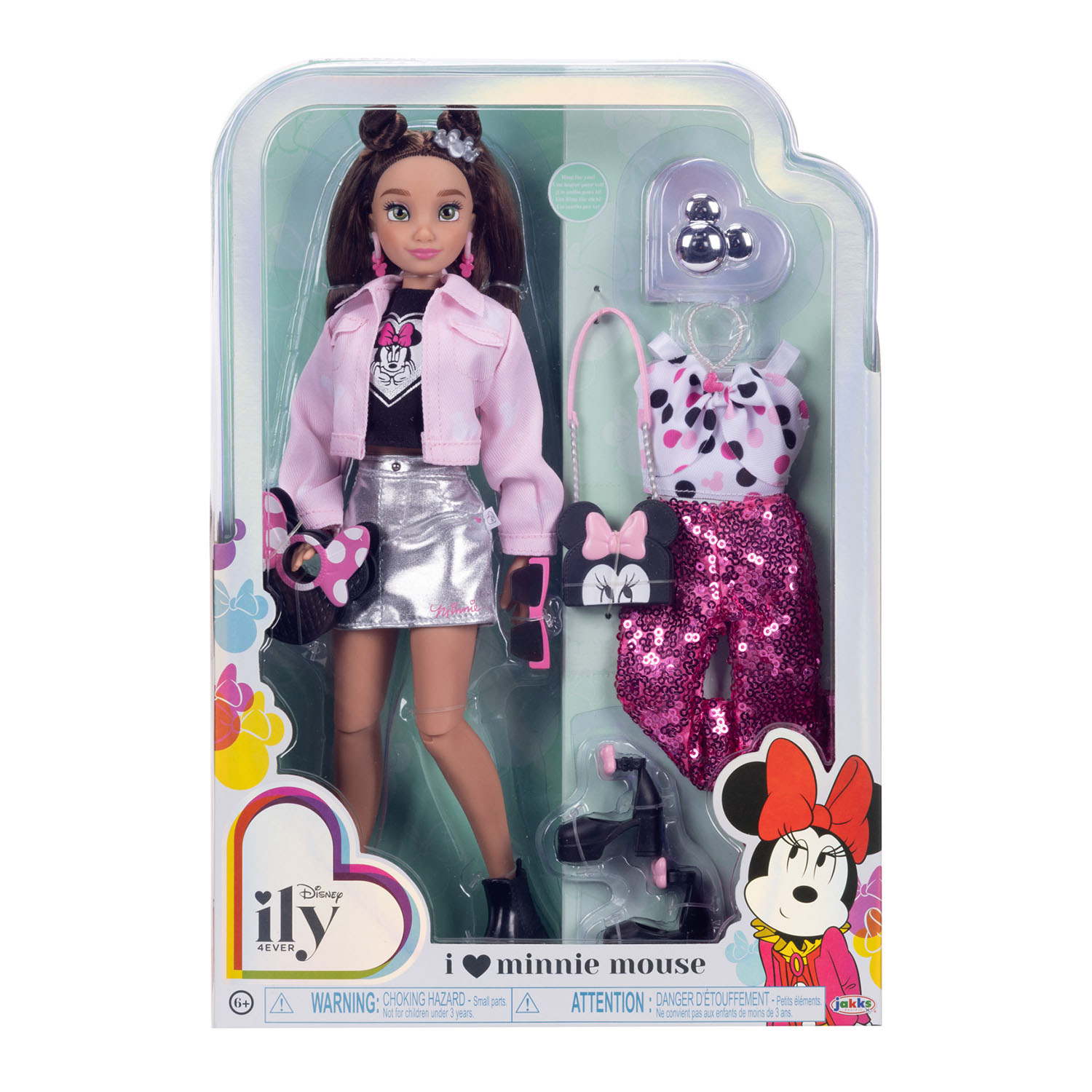 Disney ily 4Ever Minnie Mouse Temalı Bebek ve Aksesuarları 23947