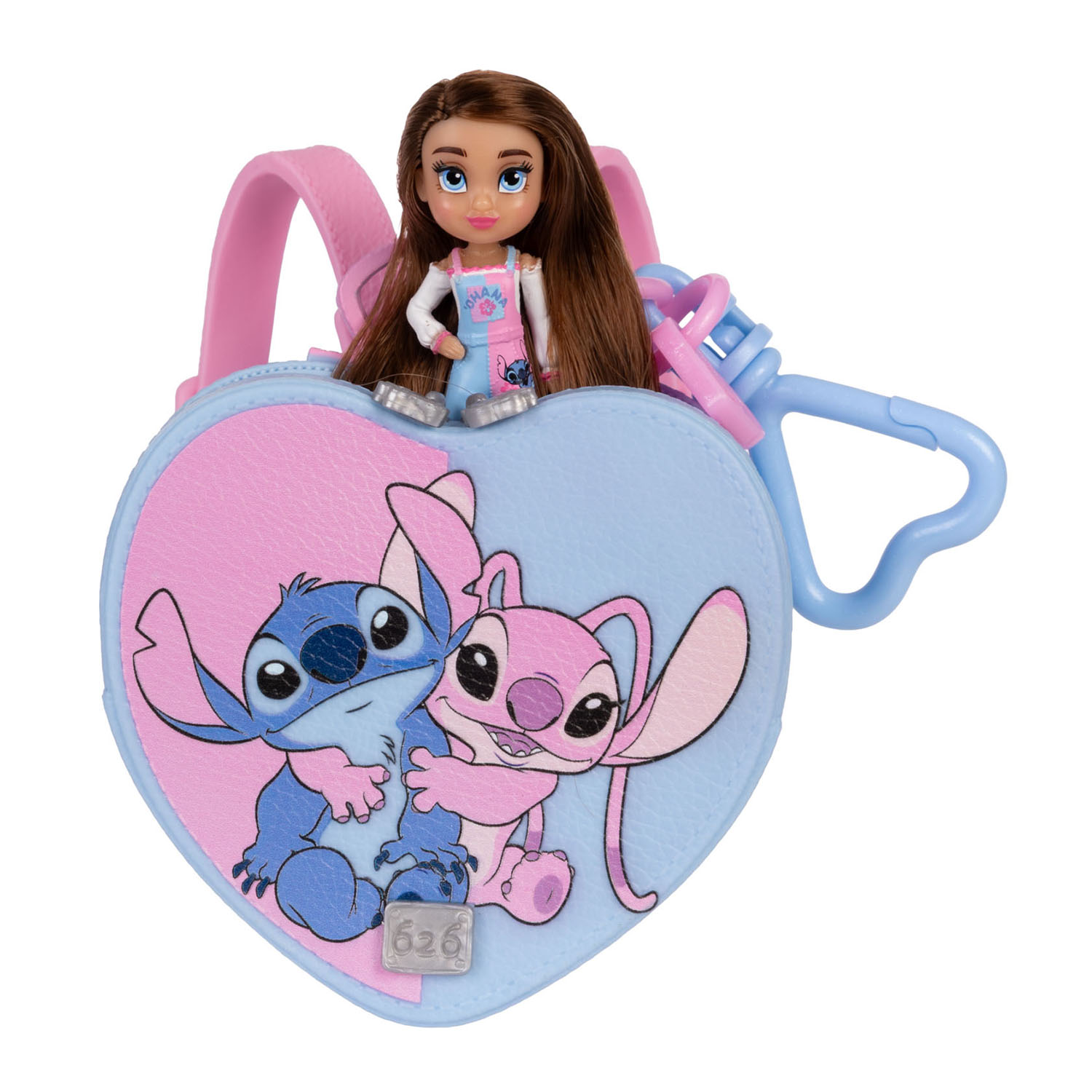 Disney ily 4ever Çanta Bebek Aksesuar Seti - Stitch ve Angel