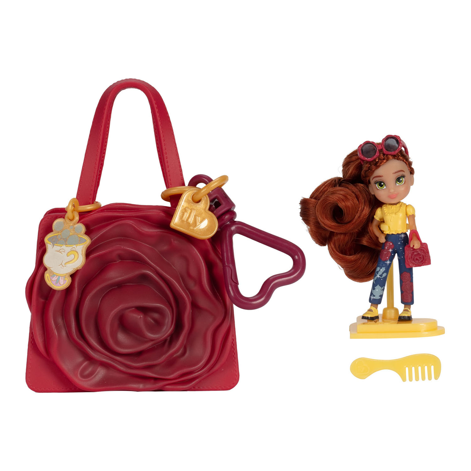 Disney ily 4ever Çanta Bebek Aksesuar Seti - Belle