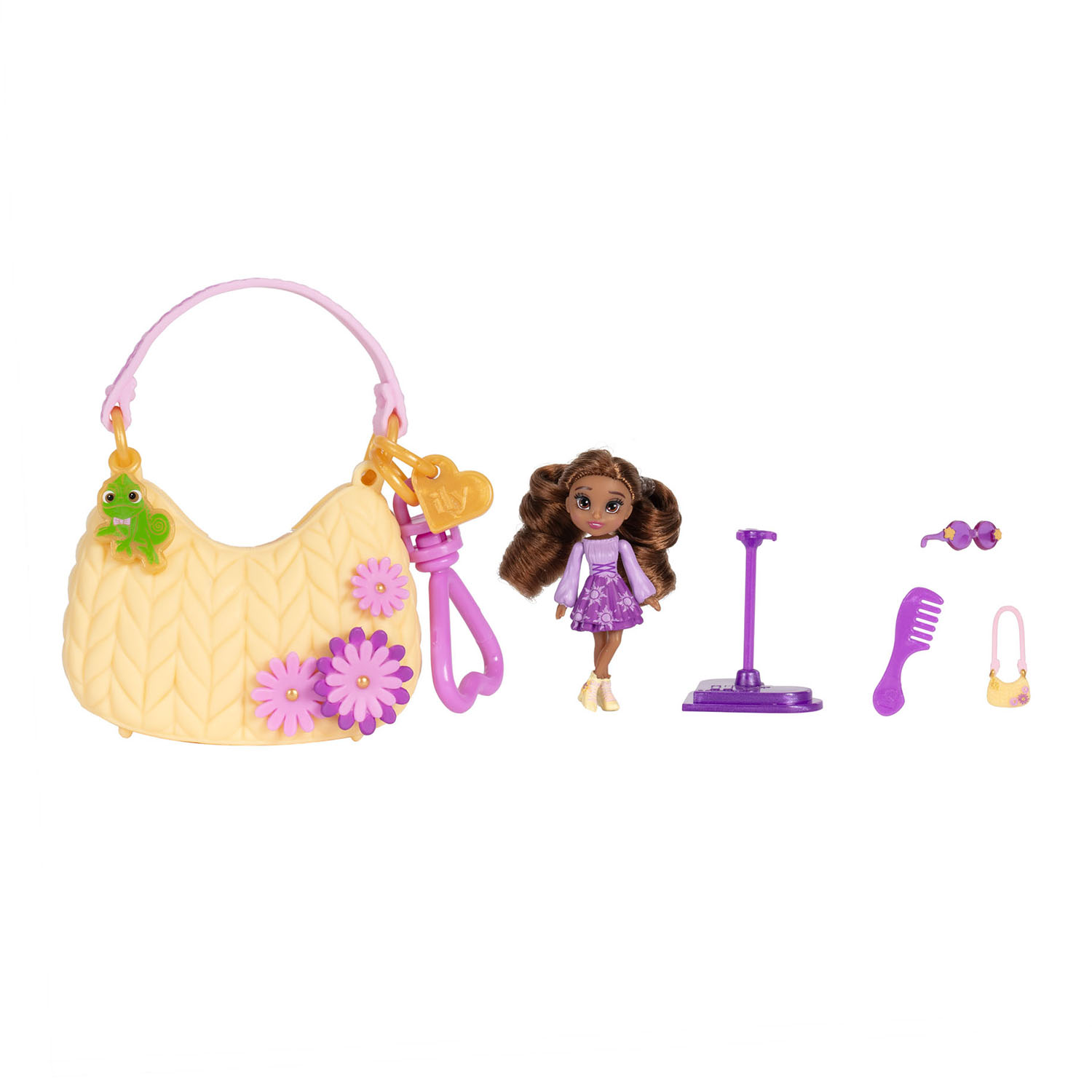 Disney ily 4ever Çanta Bebek Aksesuar Seti - Rapunzel
