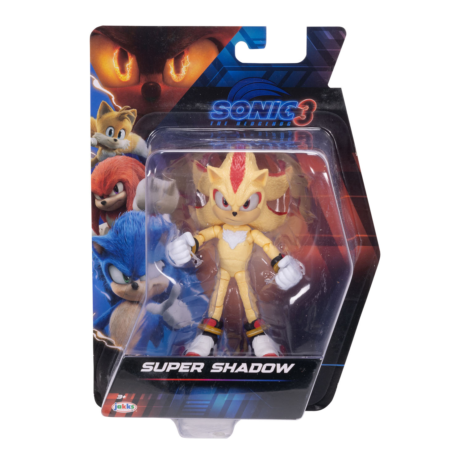 Sonic 3 Movie Super Shadow Figür 13 cm