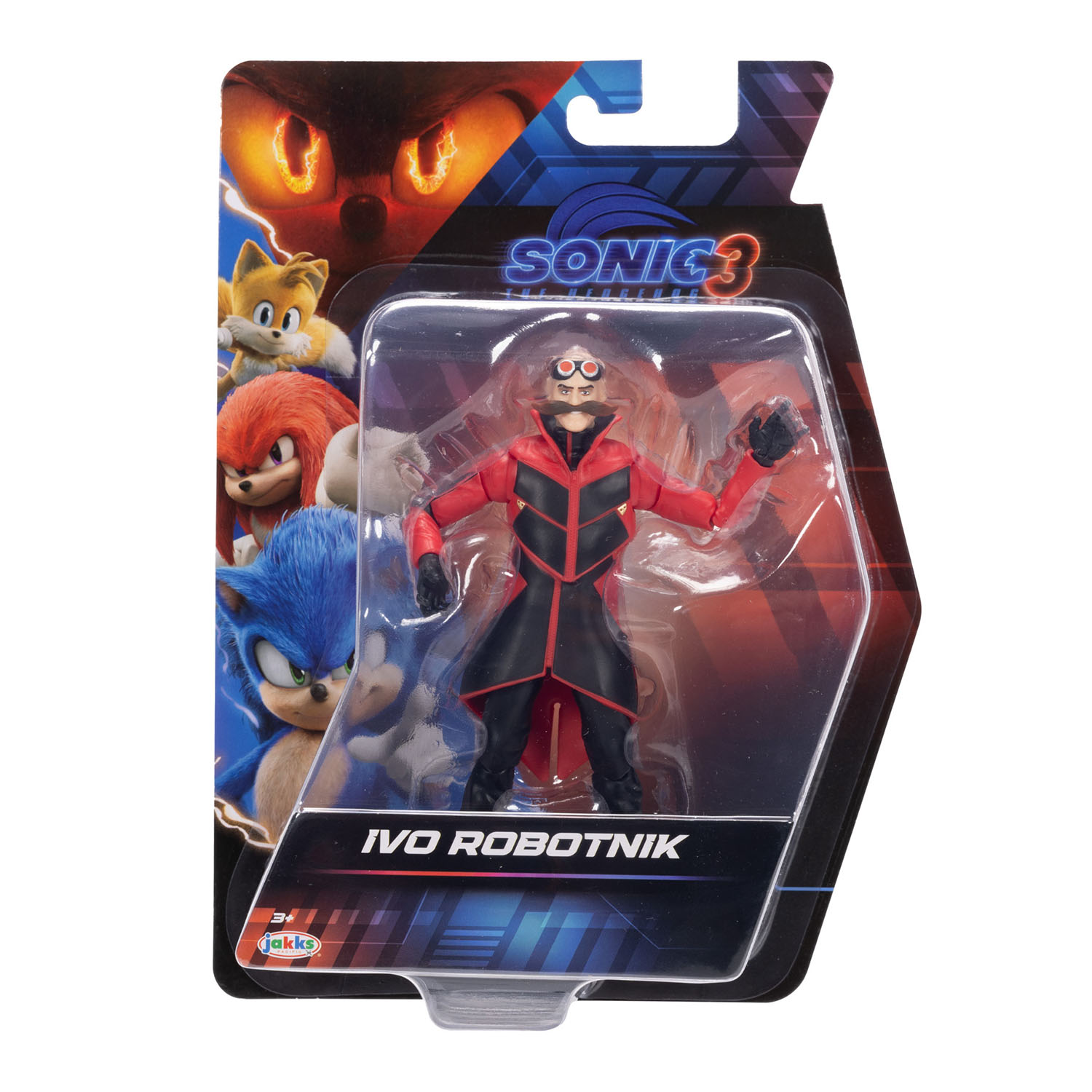 Sonic 3 Movie Ivo Robotnik Figür 13 cm 42398