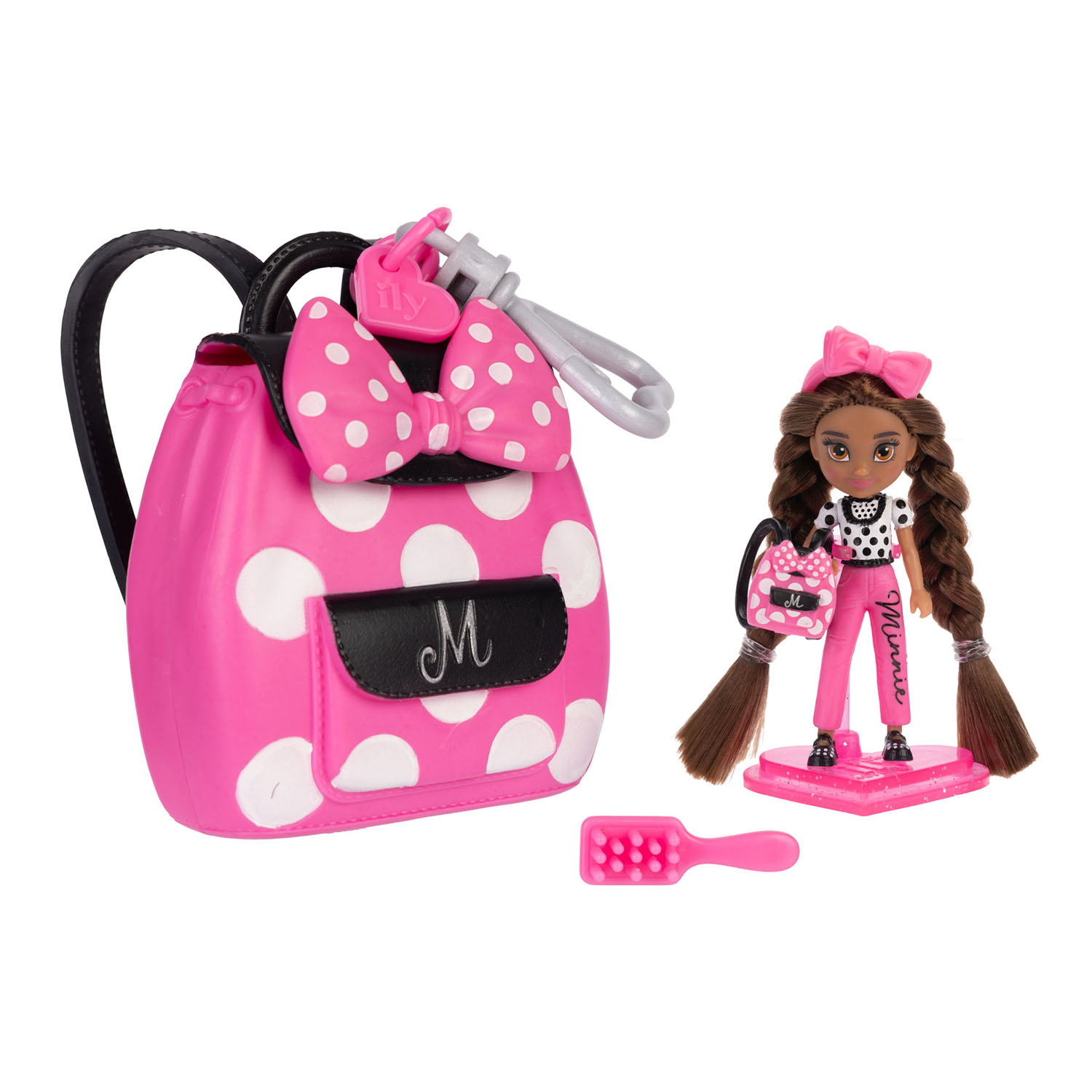 Disney ily 4ever Çanta Bebek Aksesuar Seti - Minnie