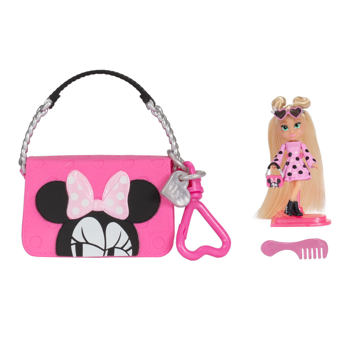Disney ily 4ever Çanta Bebek Aksesuar Seti - Minnie Pembe