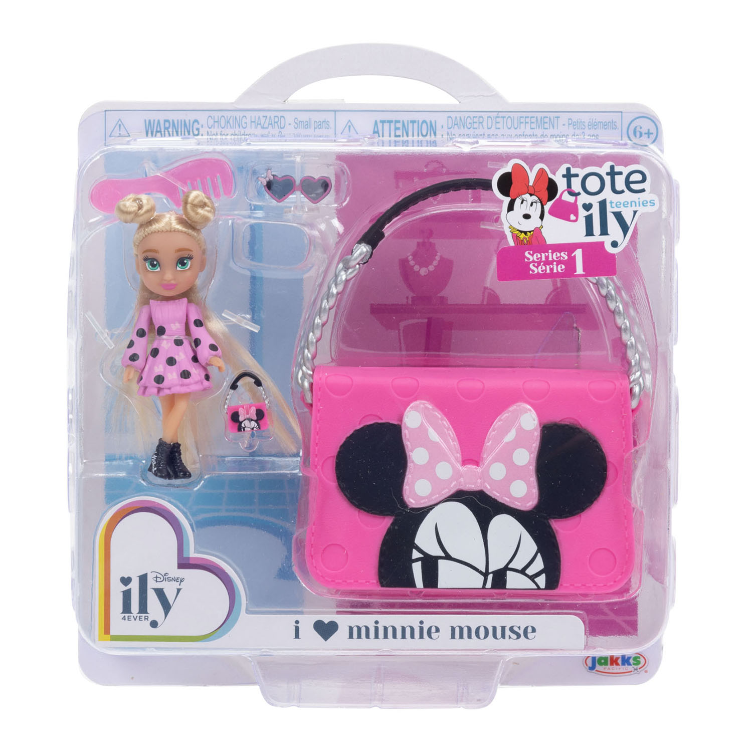 Disney ily 4ever Çanta Bebek Aksesuar Seti - Minnie Pembe
