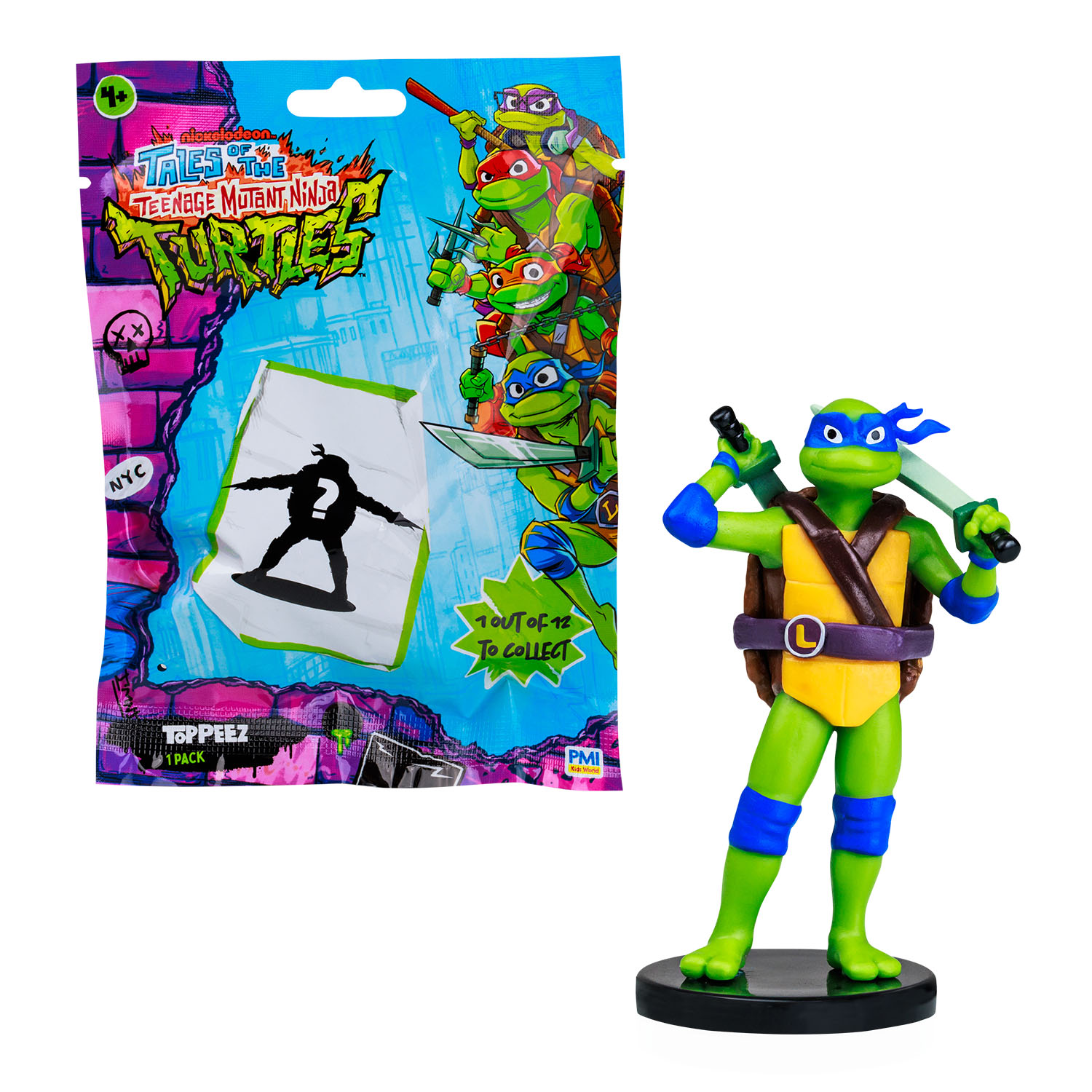 TMNT Sürpriz Figürlü Kalem Başlığı NT2005