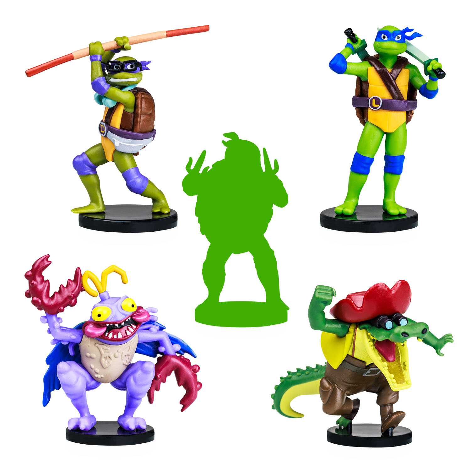 TMNT Figürlü Kalem Başlığı 5'li Paket Model 2 NT2040