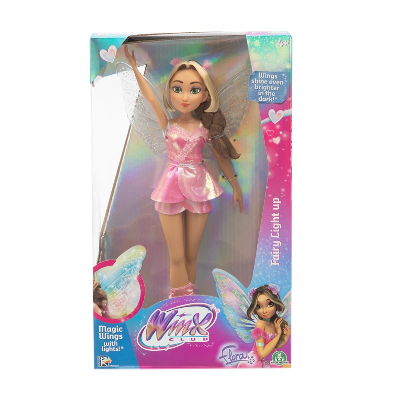 Winx Işıklı Kanatlı Periler WINX78 Flora